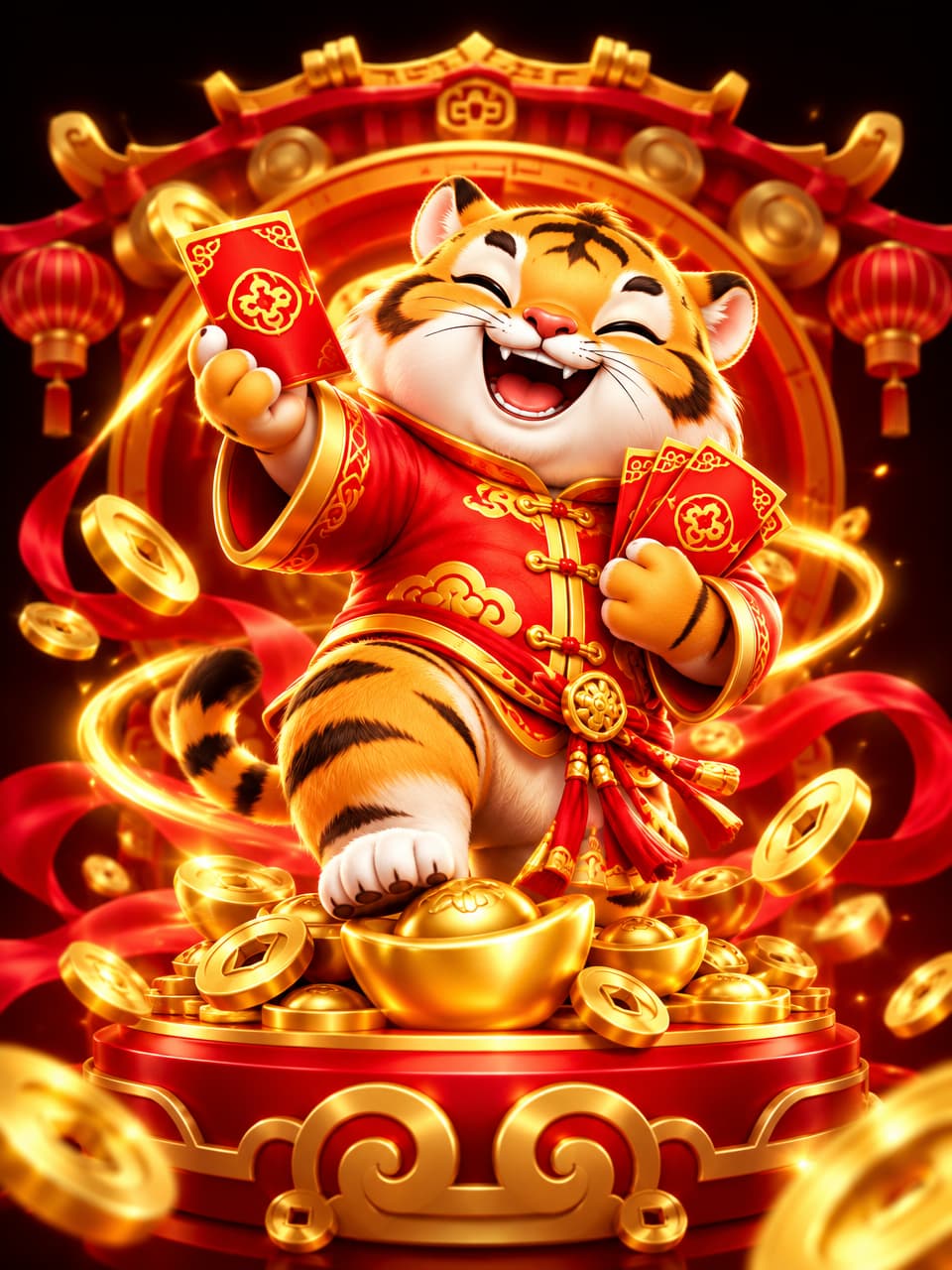 ภาพเกม PG Fortune Tiger ที่ออกแบบใหม่สำหรับ hengheng888 - เฮงเฮง888