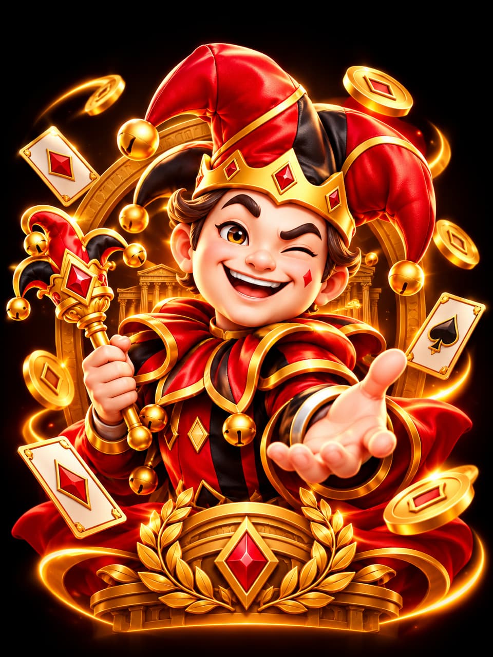 ภาพเกม JOKER Roma ที่ออกแบบใหม่สำหรับ hengheng888 - เฮงเฮง888